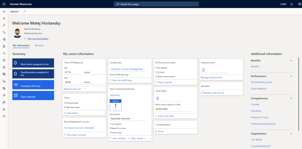 self service Human Resources Management System and payroll solution in Kuwait